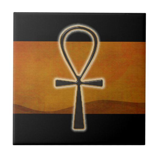 Sacred Bull Egyptian 3D Fliese (Vorderseite)