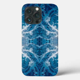Sacred Cosmic Flow - Blue Silver Symmetrie Case-Mate iPhone Hülle