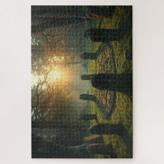 Sacred Druid Circle Jigsaw Puzzle (Vertikal)