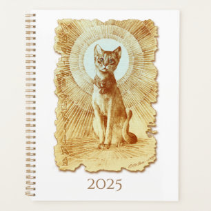 Sacred Egyptian Royal Cat Planner Planer