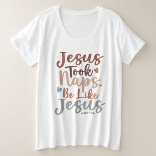Sacred Erholung - Christliches Design 4:38 Mark Große Größe T-Shirt
