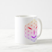 Sacred face - Arcturian 02, CF-Tr. Kaffeetasse (VorderseiteRechts)