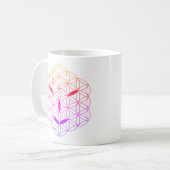 Sacred face - Arcturian 02, CF-Tr. Kaffeetasse (Vorderseite Links)