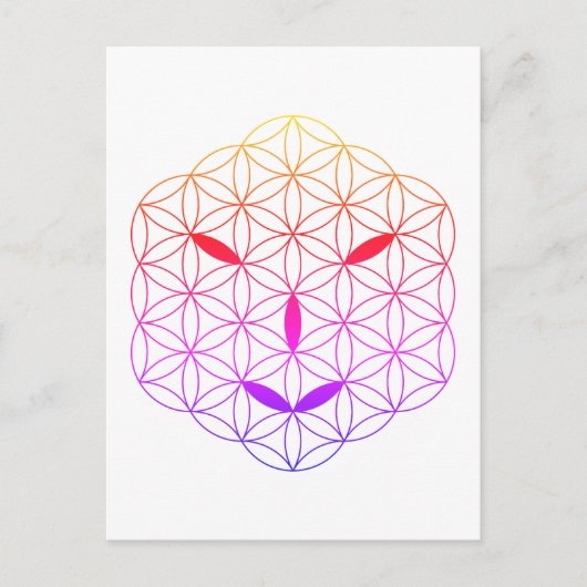 Sacred face - Arcturian 02, CF-Tr. Postkarte (Vorderseite)