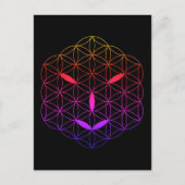 Sacred face - Arcturian 02, CF-Tr. Postkarte (Vorderseite)