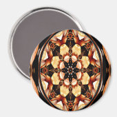 Sacred Geometric Mandala... Magnet (Vorderseite/Rückseite)