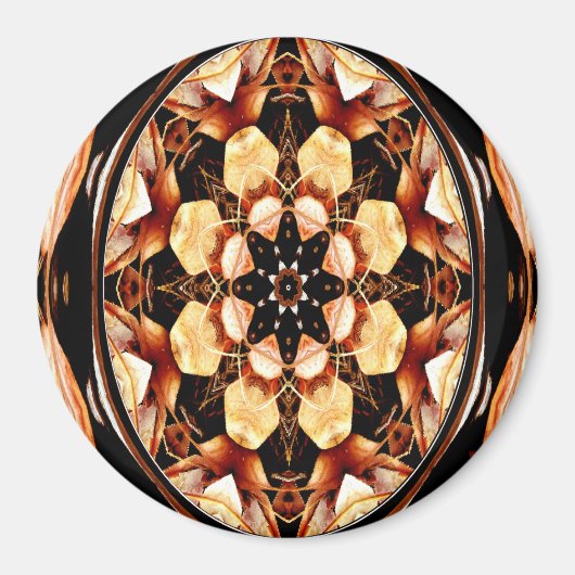 Sacred Geometric Mandala... Magnet (Vorne)