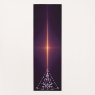 Sacred Geometry Buddha Yogamatte