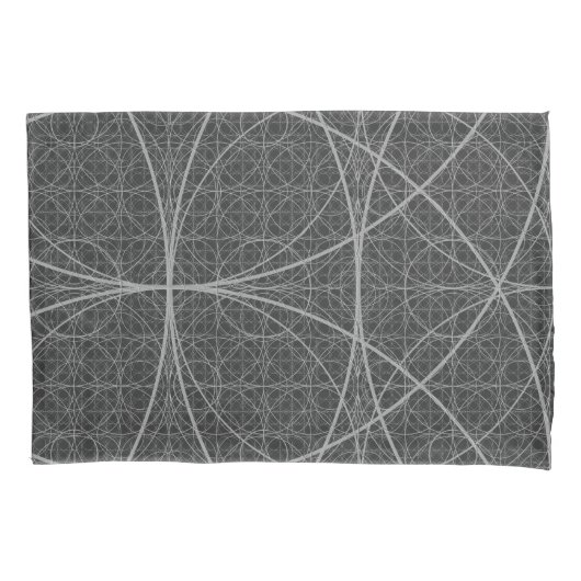 Sacred Geometry Circles Blume of Life Kissenbezug (Vorderseite)