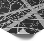 Sacred Geometry Circles Blume of Life Poster (Ecke)