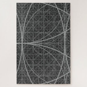 Sacred Geometry Circles Blume of Life Puzzle