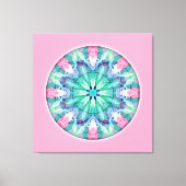Sacred Geometry Mandala 11 Canvas Print Leinwanddruck (Vorderseite)