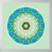 Sacred Geometry Mandala 12 Poster (Vorne)