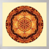 Sacred Geometry Mandala 3 Poster (Vorne)