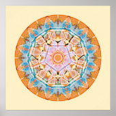 Sacred Geometry Mandala 5 Poster (Vorne)