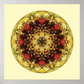 Sacred Geometry Mandala 6 Poster (Vorne)