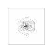 Sacred Geometry Muster Gummistempel (Prägung)
