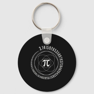 Sacred Geometry Pi Math Science Stem 3.14 Pi Tag 3 Schlüsselanhänger