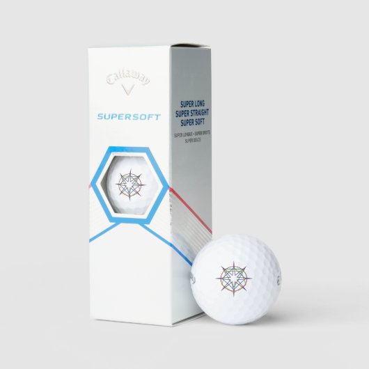 Sacred Geometry Sigil Golfball (Verpackung)