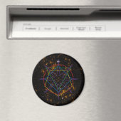 Sacred Geometry Sigil Magnet (In Situ (Geschirrspüler))