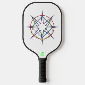 Sacred Geometry Sigil Pickleball Schläger (Vorderseite)