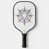 Sacred Geometry Sigil Pickleball Schläger (Rückseite)