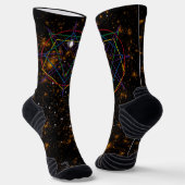 Sacred Geometry Sigil Socken (Gewinkelt)