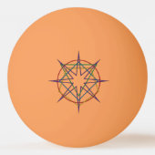 Sacred Geometry Sigil Tischtennisball (Rückseite)