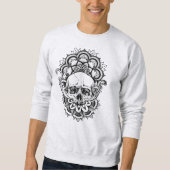 Sacred Geometry Skull Sweatshirt (Vorderseite)
