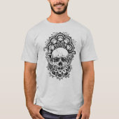 Sacred Geometry Skull T-Shirt (Vorderseite)