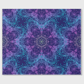 Sacred Geometry Symbols in Mandala seamless patter Geschenkpapier (Flach)