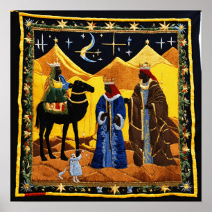 Sacred Geometry Tapestry - Metaphysische Energiewa Poster