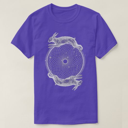 Sacred Geometry  - Torus Rabbits  T-Shirt (Design vorne)
