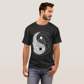 Sacred Geometry Yin Yang Dala T-Shirt (Vorne ganz)