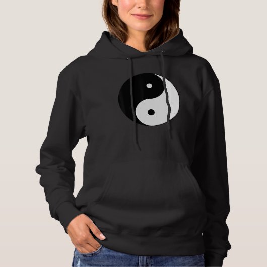 Sacred Geometry Yin Yang Hoodie (Vorderseite)
