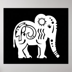 Sacred Giant (White Poster) Poster