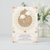 Sacred Gratitude Dankeskarte (Stehend Vorderseite)