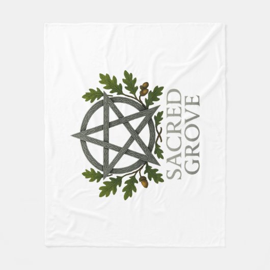 Sacred Grove Fleece Blanket (Vorderseite)
