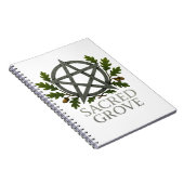 Sacred Grove Foto Notebook Notizblock (Rechte Seite)