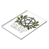 Sacred Grove Foto Notebook Notizblock (Linke Seite)