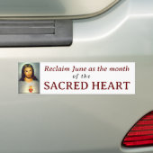 Sacred Heart Autoaufkleber (Auf Auto)