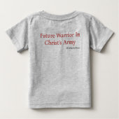 Sacred Heart Baby T - Shirt (Rückseite)