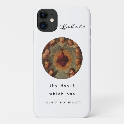 Sacred Heart Classic Art Jose Paez Case-Mate iPhone Hülle (Rückseite)