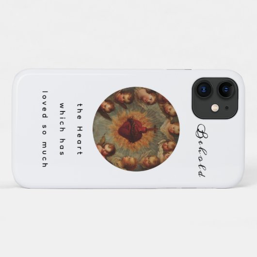 Sacred Heart Classic Art Jose Paez Case-Mate iPhone Hülle (Rückseite (Horizontal))