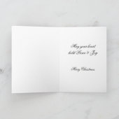 Sacred Heart Feiertagskarte (Innenseite)