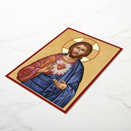 Sacred Heart Folieneinladung (Gedreht)