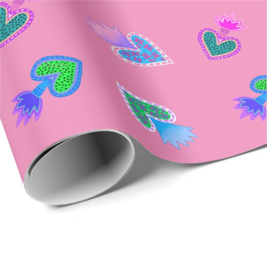 Sacred Heart Geschenkpapier (Rolleneckpunkt)