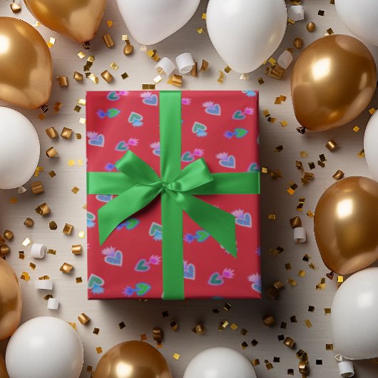 Sacred Heart Geschenkpapier