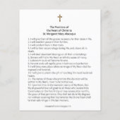 Sacred Heart Jesus Religious Traditional Catholic (Rückseite)