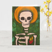 Sacred Heart Karte (Gelbe Blume)